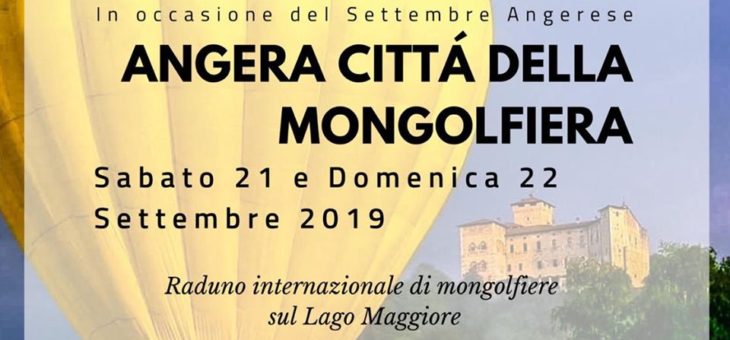 ANGERA LA CITTA’ DELLA MONGOLFIERA: CAMBIO PROGRAMMA EVENTO